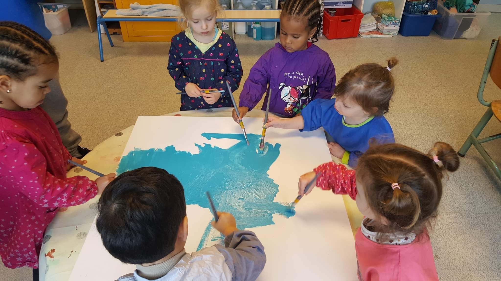 La classe maternelle de l'école Saint-Tudy